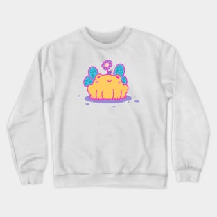 Frog with a flower Crewneck Sweatshirt